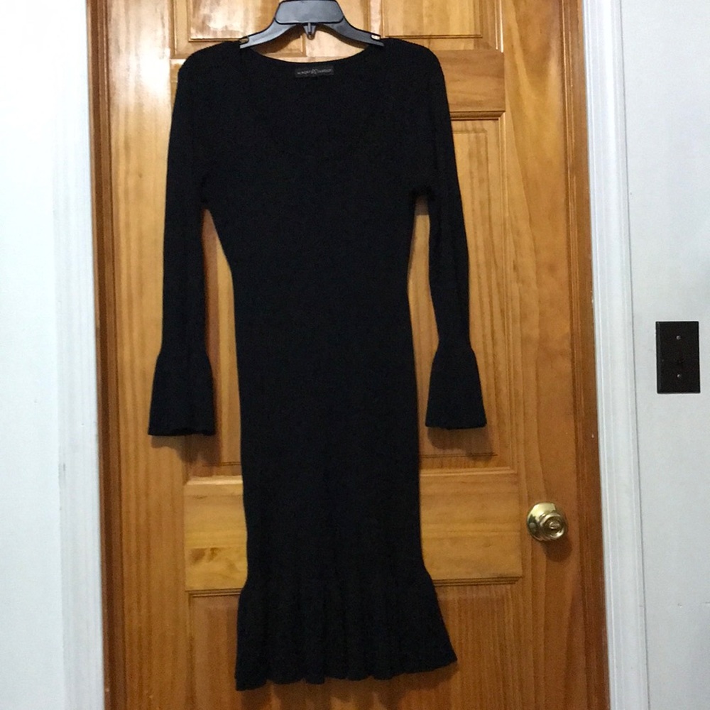 Mid length (knee length) sweater-like dress